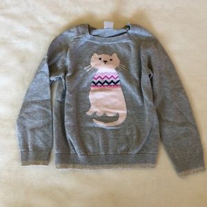 OshKosh Toddler Cat Sweater